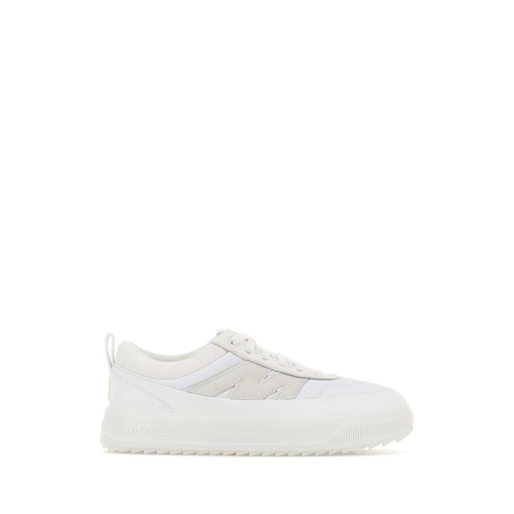 Moncler Men White Canvas Moncler Altive Sneakers